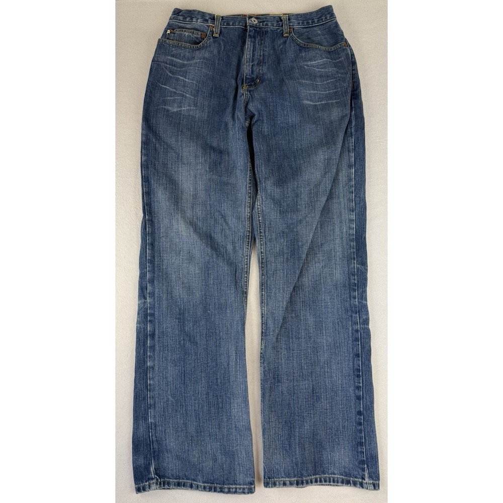 Vintage Quicksilver Jeans Men's 32x32 Blue Straight Y2K Skate Streetwear